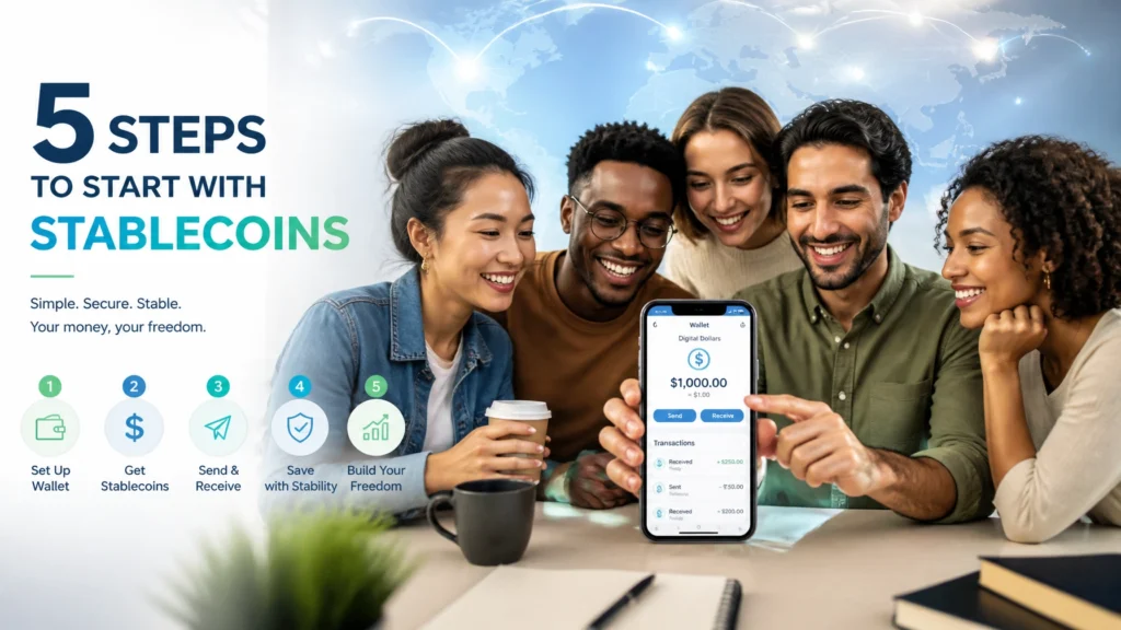 5 Steps to Start with Stablecoins: A Beginner’s Guide to Digital Dollars