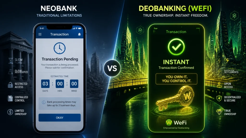Neobank vs. Deobank: 5 Reasons Decentralized is Winning